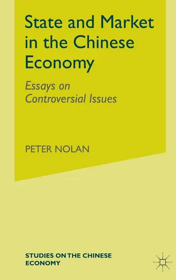 Cover of State and Market in the Chinese Economy