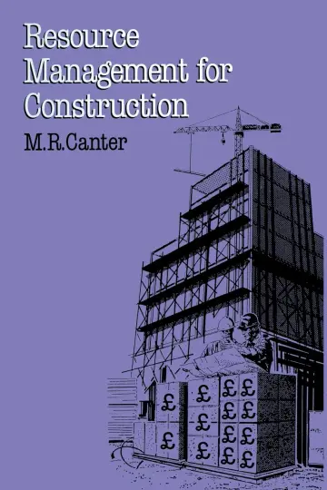 Cover of Resource Management for Construction