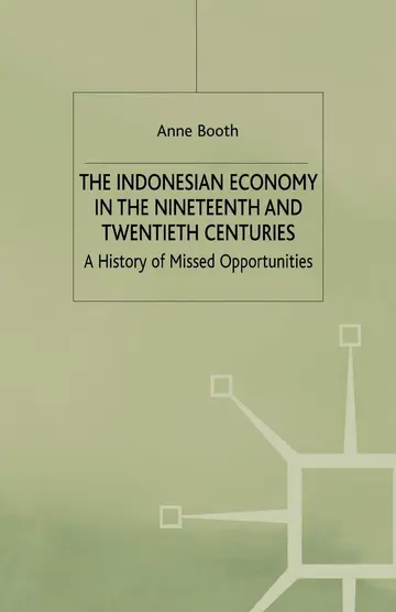 Cover of The Indonesian Economy in the Nineteenth and Twentieth Centuries