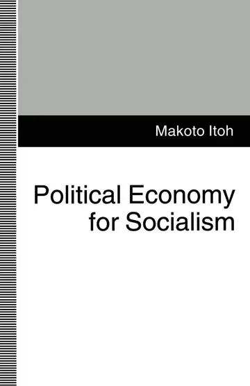 Cover of Political Economy for Socialism
