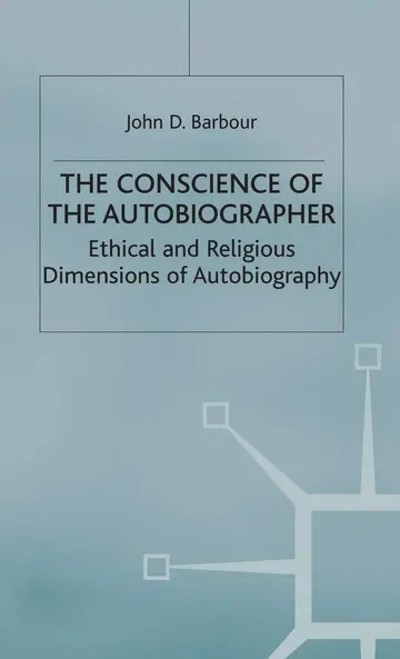 Cover of The Conscience of the Autobiographer