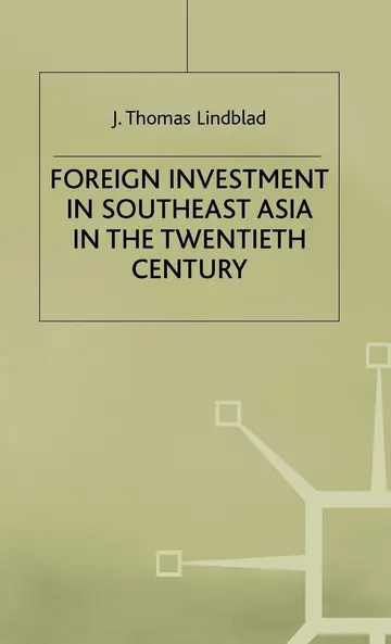 Cover of Foreign Investment in Southeast Asia in the Twentieth Century