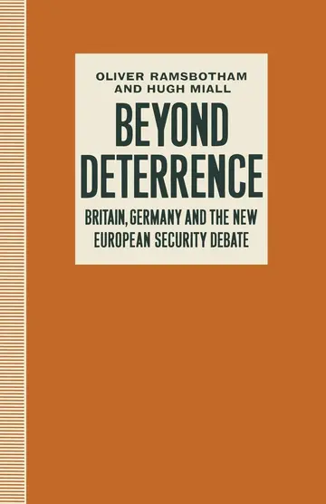 Cover of Beyond Deterrence