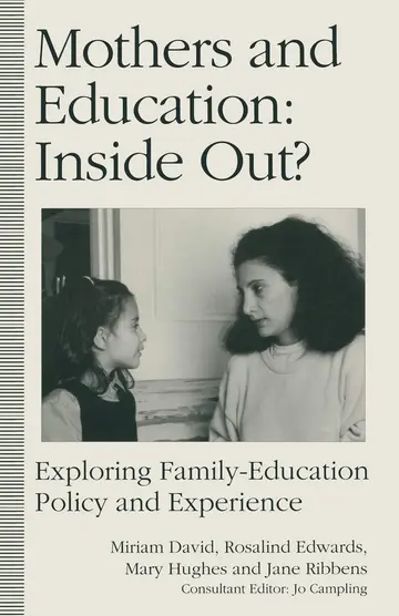 Cover of Mothers and Education