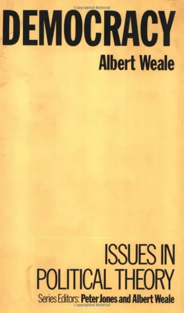 Cover of Democracy