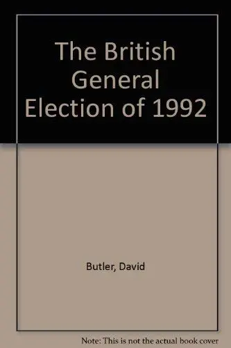 Cover of The British General Election of 1992