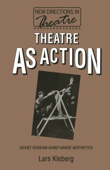 Cover of Theatre as Action