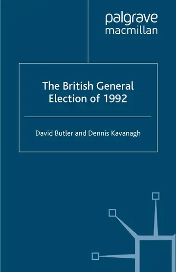 Cover of The British General Election of 1992