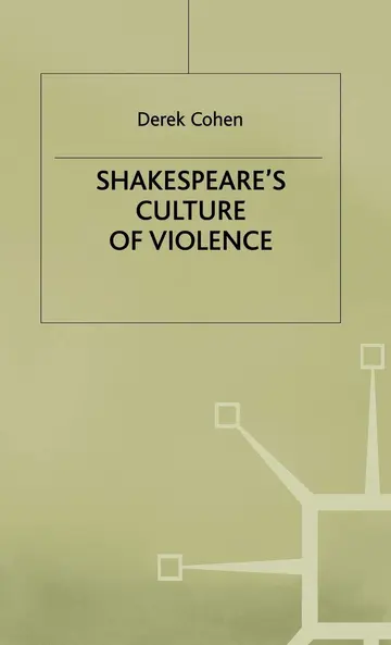 Cover of Shakespeare's Culture of Violence