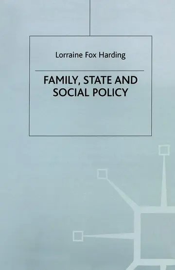 Cover of Family, State and Social Policy