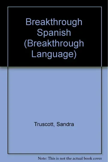 Cover of Breakthrough Spanish