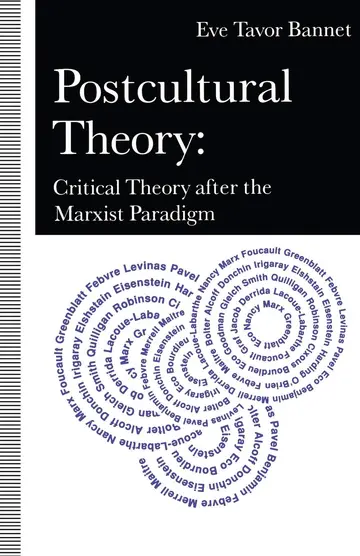 Cover of Postcultural Theory