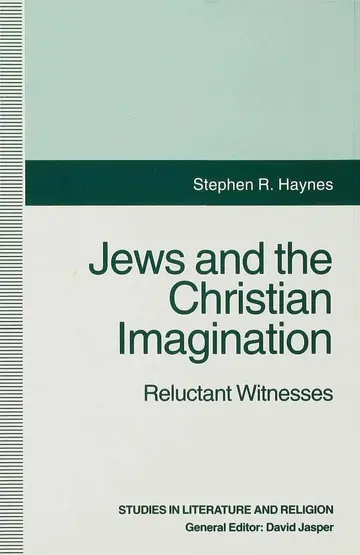 Cover of Jews and the Christian Imagination