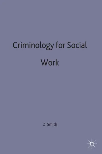 Cover of Criminology for Social Work