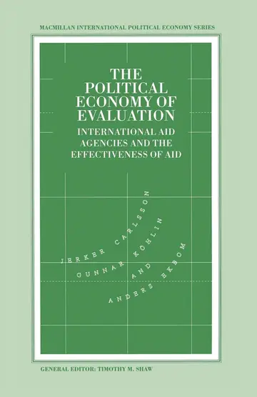 Cover of The Political Economy of Evaluation