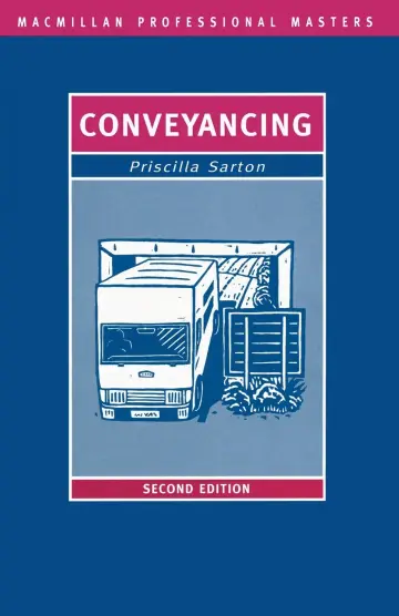 Cover of Conveyancing