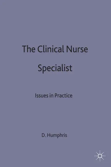 Cover of The Clinical Nurse Specialist