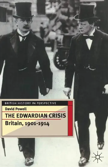 Cover of The Edwardian Crisis