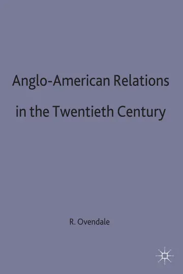 Cover of Anglo-American Relations in the Twentieth Century