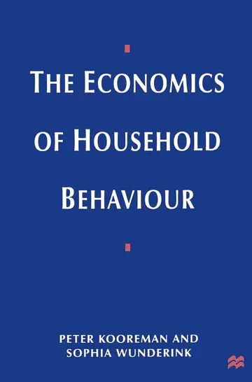 Cover of The Economics of Household Behavior
