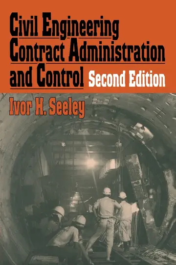 Cover of Civil Engineering Contract Administration and Control