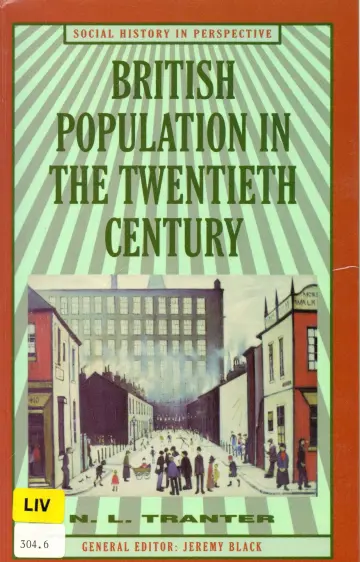Cover of British Population in the Twentieth Century