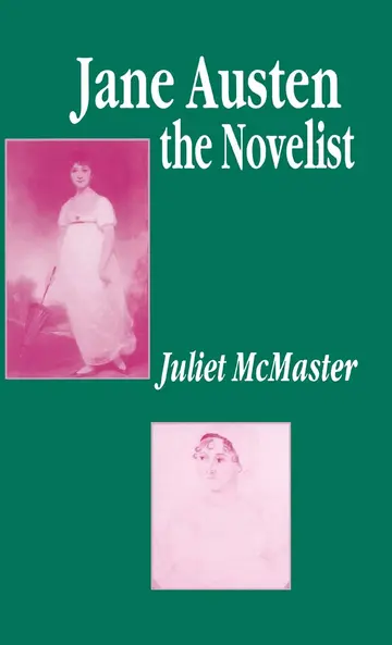 Cover of Jane Austen the Novelist