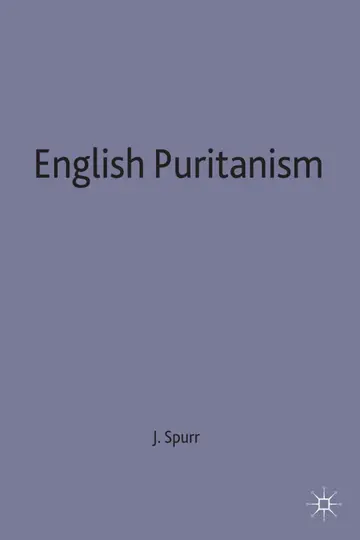 Cover of English Puritanism