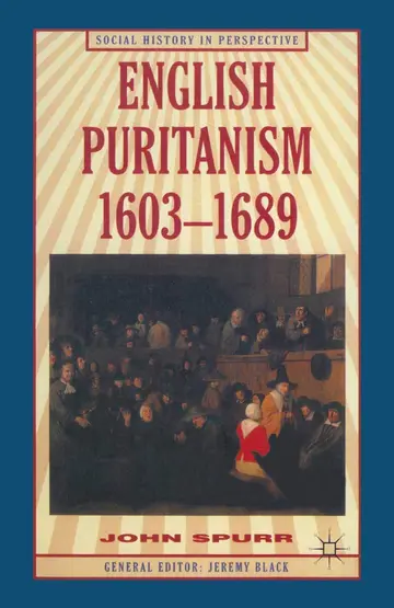 Cover of English Puritanism