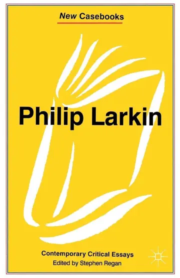 Cover of Philip Larkin