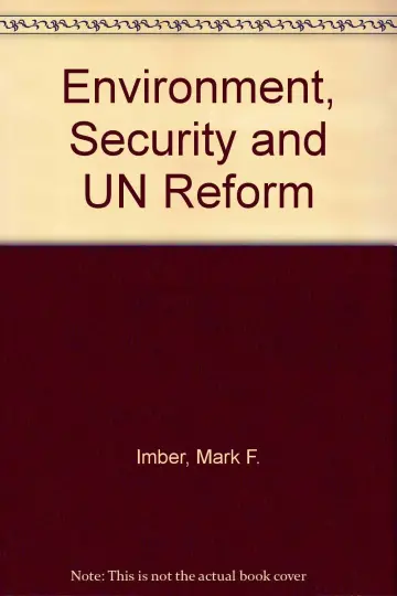 Cover of Environment, Security and UN Reform
