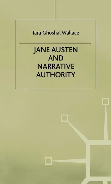 Cover of Jane Austen and Narrative Authority