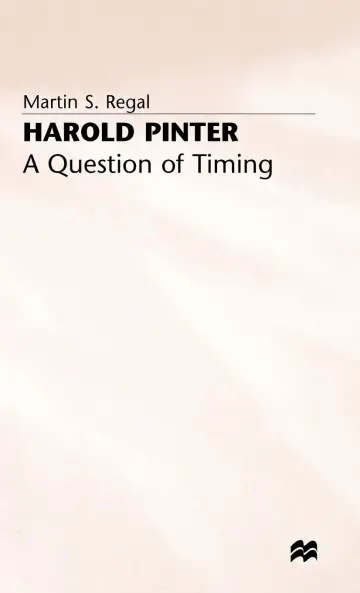 Cover of Harold Pinter