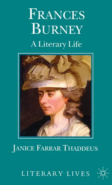 Cover of Frances Burney