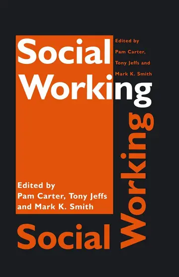 Cover of Social Working