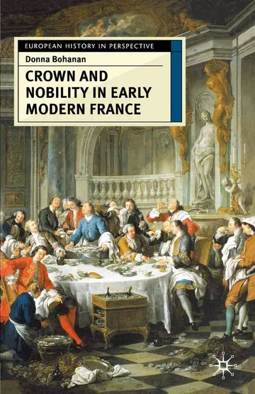 Cover of Crown and Nobility in Early Modern France