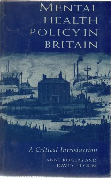 Cover of Mental Health Policy in Britain