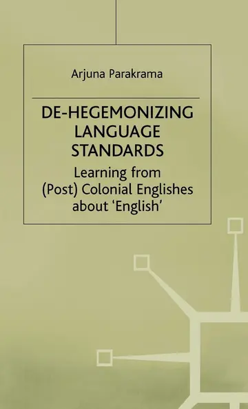 Cover of De-Hegemonizing Language Standards