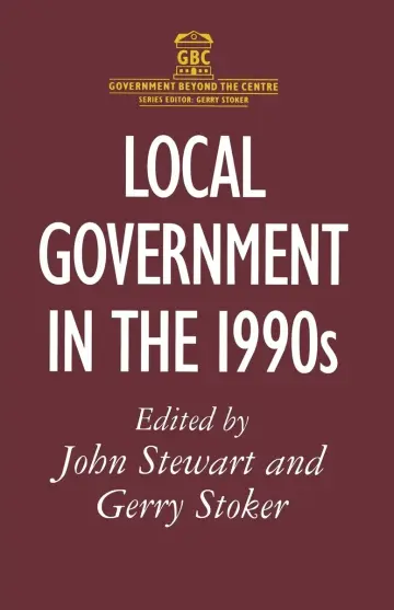 Cover of Local Government in the 1990s