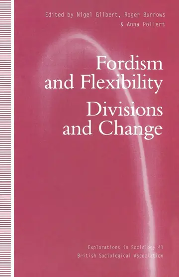 Cover of Fordism and Flexibility