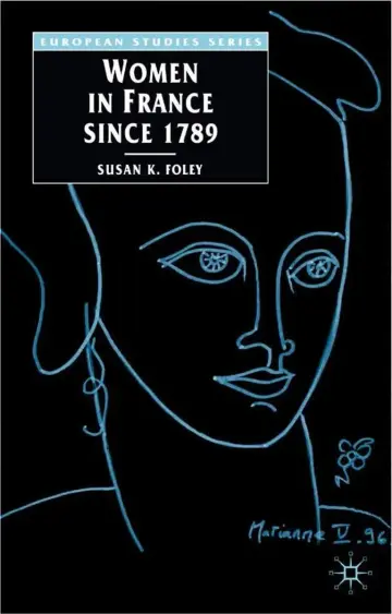Cover of Women in France Since 1789