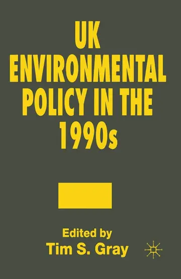 Cover of UK Environmental Policy in the 1990s