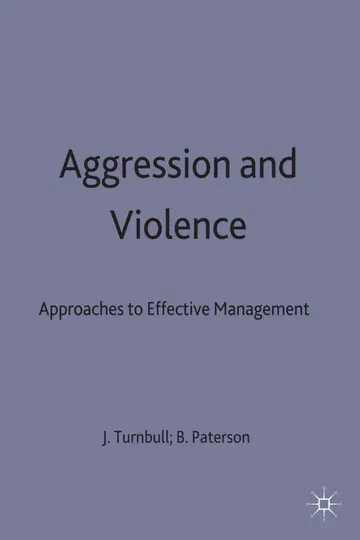 Cover of Aggression and Violence
