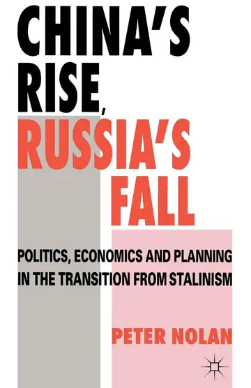 Cover of China's Rise, Russia's Fall
