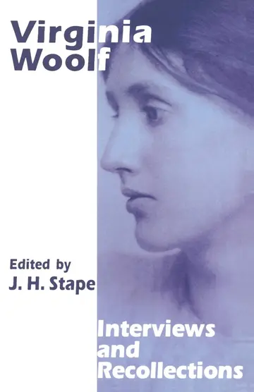 Cover of Virginia Woolf