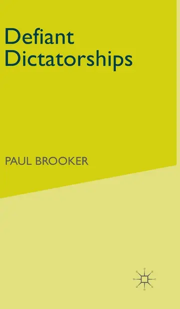 Cover of Defiant Dictatorships