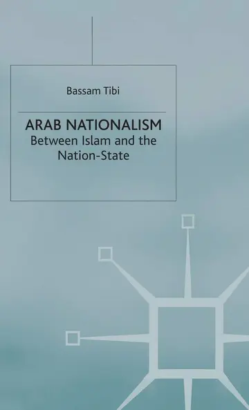 Cover of Arab Nationalism