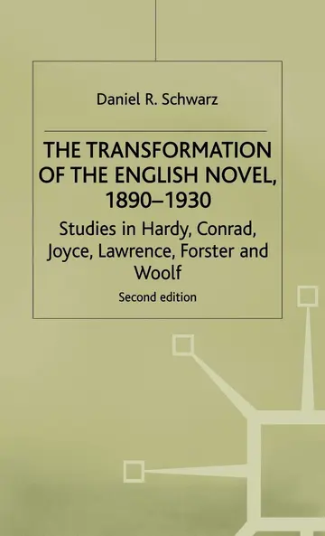 Cover of The Transformation of the English Novel, 1890-1930