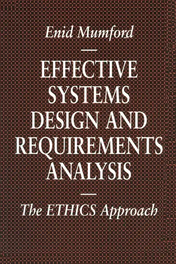 Cover of Effective Systems Design and Requirements Analysis