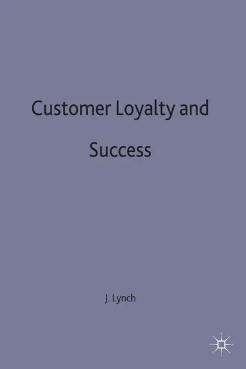 Cover of Customer Loyalty and Success